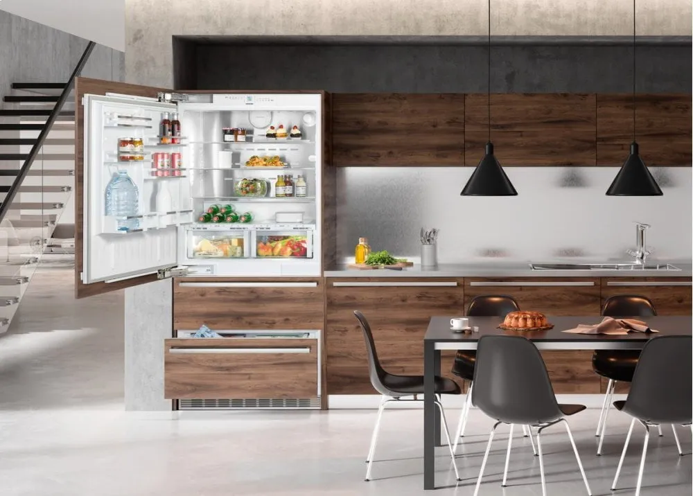 Liebherr HCB2081 36" Combined Refrigerator-Freezer With Biofresh And Nofrost For Integrated Use