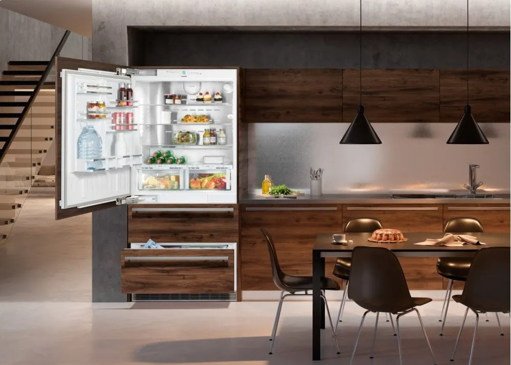 Liebherr HCB2081 36" Combined Refrigerator-Freezer With Biofresh And Nofrost For Integrated Use