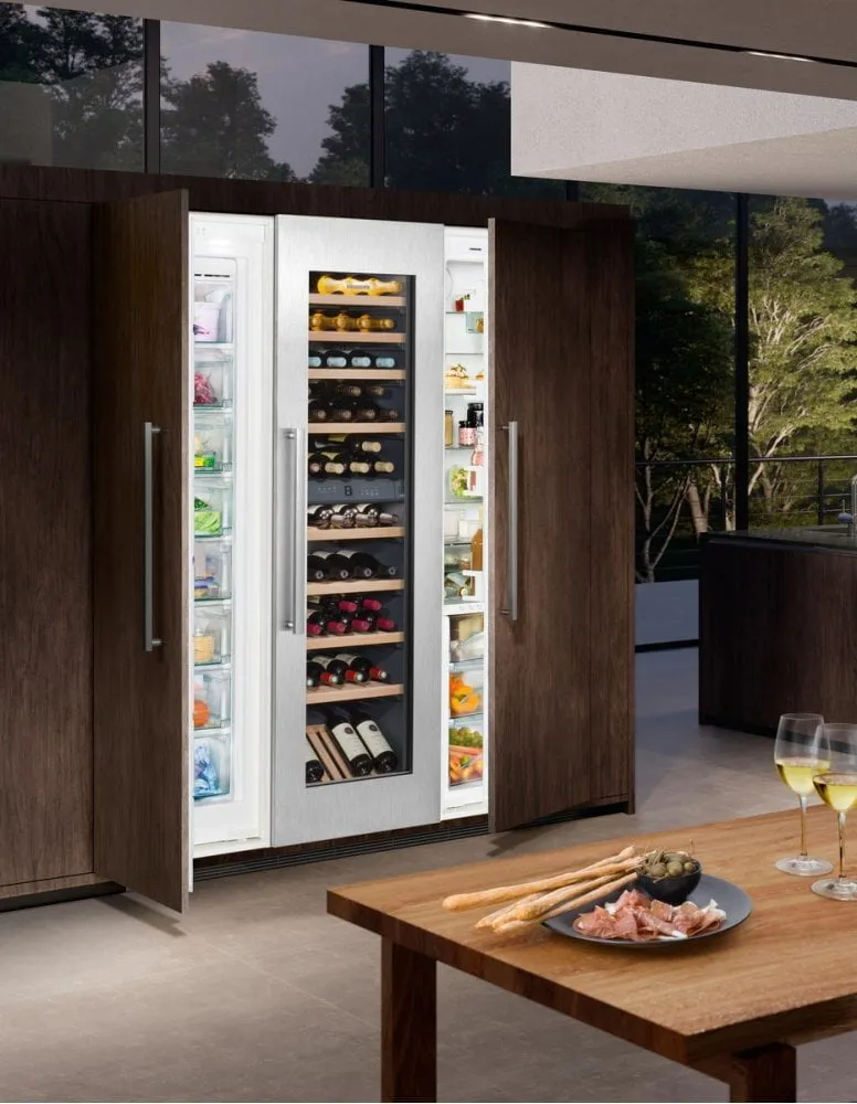 Liebherr HW8000 24" Built-In Multi-Temperature Wine Cabinet
