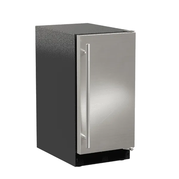 Marvel MACL215SS01A 15-In Low Profile Built-In Clear Ice Machine, Gravity Drain Application With Door Style - Stainless Steel