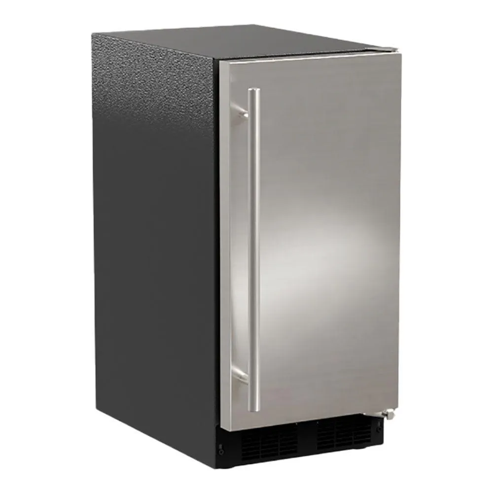 Marvel MACL215SS01B 15-In Low Profile Built-In Clear Ice Machine, Gravity Drain Application With Door Style - Stainless Steel
