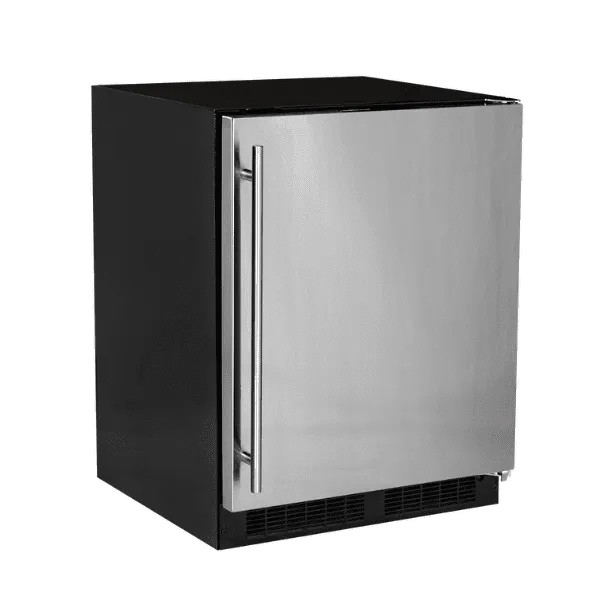 Marvel MARE224SS41A 24-In Low Profile Built-In Refrigerator With Maxstore Bin And Door Storage With Door Style - Stainless Steel, Door Swing - Right