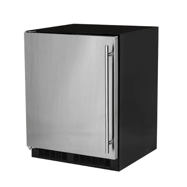 Marvel MARE224SS51A 24-In Low Profile Built-In Refrigerator With Maxstore Bin And Door Storage With Door Style - Stainless Steel, Door Swing - Left