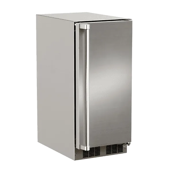 Marvel MOCP215SS01A 15-In Outdoor Built-In Clear Ice Machine With Factory-Installed Pump With Door Style - Stainless Steel