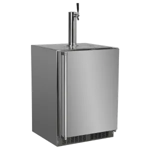 Marvel MOKR124SS31A 24-In Outdoor Built-In Dispenser For Beer, Wine Or Draft Beverages With Door Style - Stainless Steel
