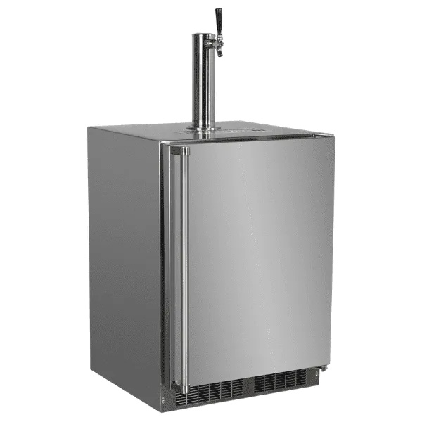 Marvel MOKR124SS31A 24-In Outdoor Built-In Dispenser For Beer, Wine Or Draft Beverages With Door Style - Stainless Steel