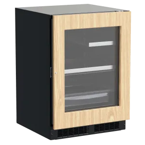 Marvel MPRE424IG31A 24-In Professional Built-In Refrigerator With 3-In-1 Convertible Shelf, Maxstore Bin And Reversible Hinge With Door Style - Panel Ready Frame Glass