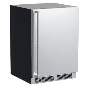 Marvel MPWD424SS31A 24-In Professional Built-In Dual Zone Wine Refrigerator With Door Style - Stainless Steel