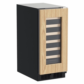 Marvel MLWC215IG01A 15-In Built-In High-Efficiency Single Zone Wine Refrigerator With Door Style - Panel Ready Frame Glass
