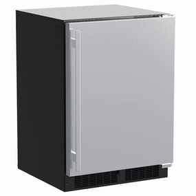 Marvel MLWD224SS01A 24-In Built-In High-Efficiency Dual Zone Wine Refrigerator With Door Style - Stainless Steel