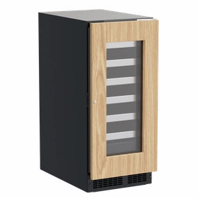 Marvel MPWC415IG31A 15-In Professional Built-In Single Zone Wine Refrigerator With Reversible Hinge With Door Style - Panel Ready Frame Glass