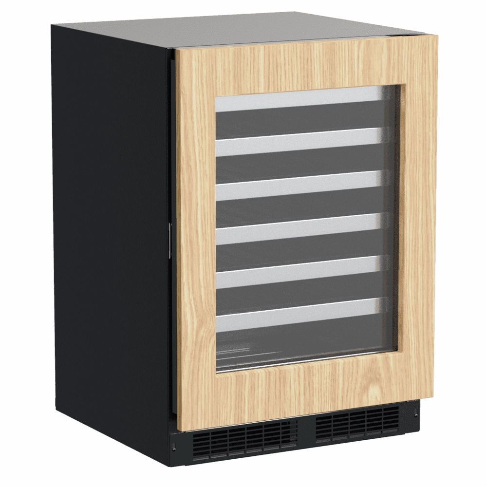 Marvel MPWC424IG31A 24-In Professional Built-In Single Zone Wine Refrigerator With Reversible Hinge With Door Style - Panel Ready Frame Glass
