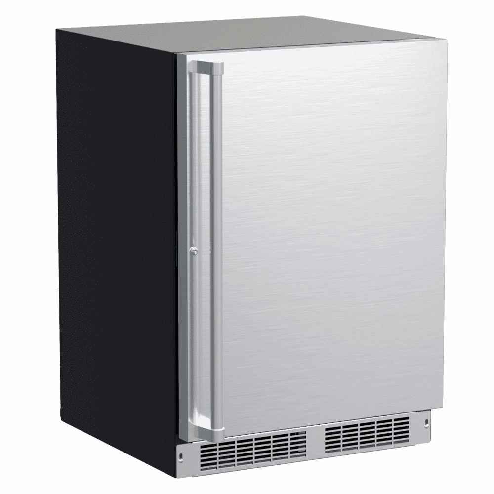 Marvel MPWC424SS31A 24-In Professional Built-In Single Zone Wine Refrigerator With Reversible Hinge With Door Style - Stainless Steel