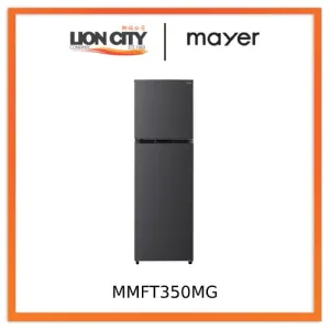 Mayer MMFT350MG 334L Top Mount Fridge Freezer