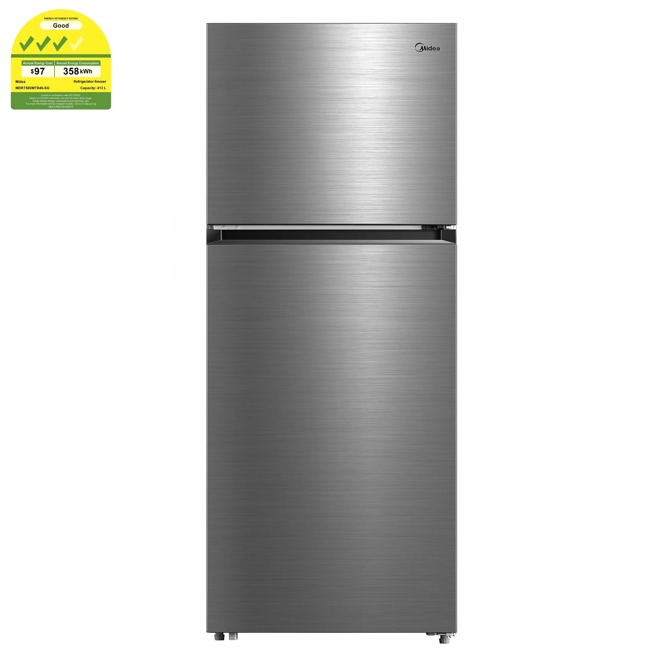 MDRT580MTB46 413L 2-DOOR FRIDGE