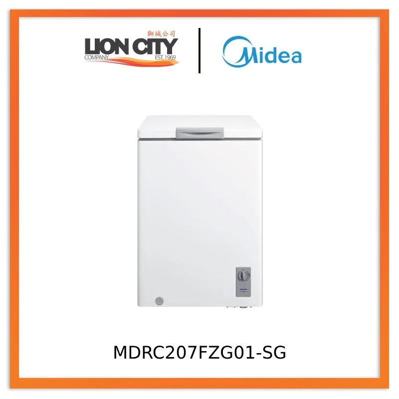 Midea 142L Chest Freezer MDRC207FZG01-SG - White