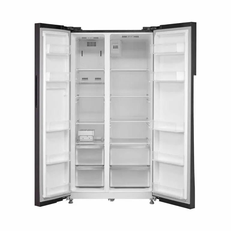 Midea MDRS710FIE28SG 548L Side-by-Side Fridge - Black