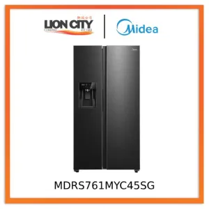 Midea MDRS761MYC45SG 574L Side-by-Side Fridge With Dispenser