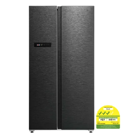 Midea MDRS791MYC45SG 565L Side-by-side Fridge (3 Ticks)