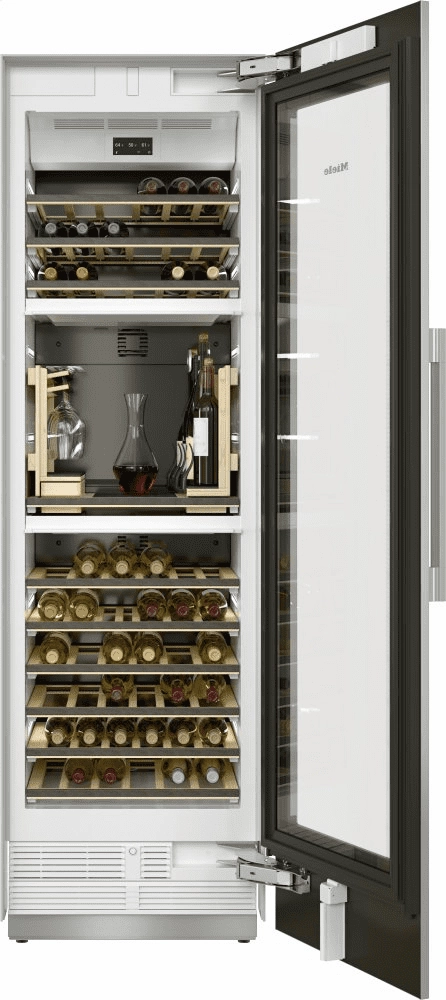 Miele KWT2661SFS- Mastercool Wine Conditioning Unit For High-End Design And Technology On A Large Scale.