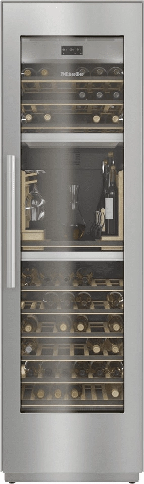 Miele KWT2661SFS- Mastercool Wine Conditioning Unit For High-End Design And Technology On A Large Scale.