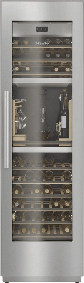 Miele KWT2662SFS - Mastercool Wine Conditioning Unit For High-End Design And Technology On A Large Scale.
