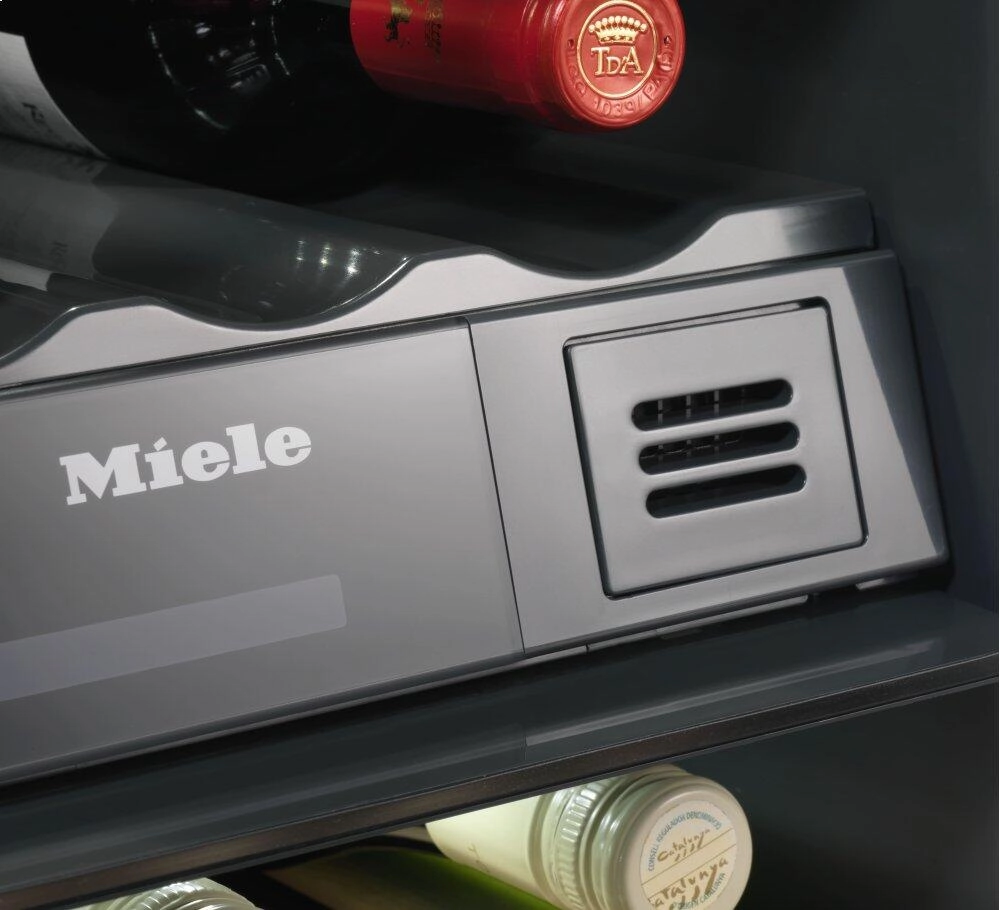 Miele KWT6322UG OBSIDIAN BLACK GLASS Kwt 6322 Ug - Built-Under Wine Storage Unit With Flexiframe And Push2Open For Greater Versatility And Top-Quality Design.