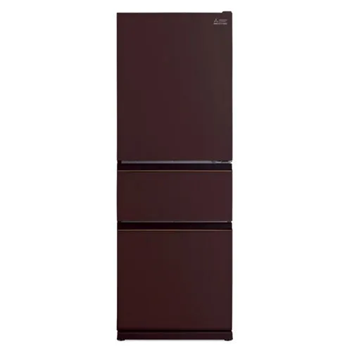Mitsubishi Electric MR-CGX41EX-GBR-P/GWH-P 328L 3-Door Fridge
