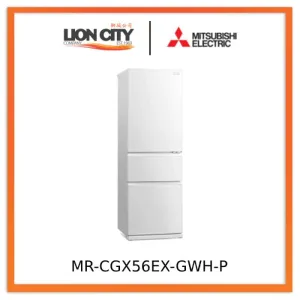 Mitsubishi Electric MR-CGX56EX-GWH-P/GBK-P 450L 3-Door Fridge