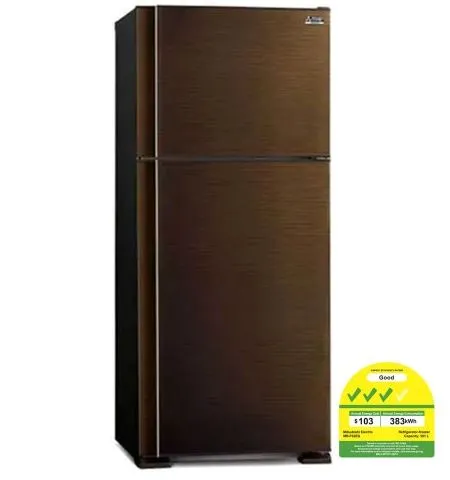 Mitsubishi Electric MR-F62EG-BRW-P/SSW-P 560L 2-door Fridge(3 TICKS)