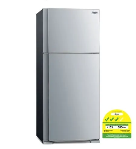 Mitsubishi Electric MR-F62EG-ST-P 560L 2-door Fridge(3 TICKS)