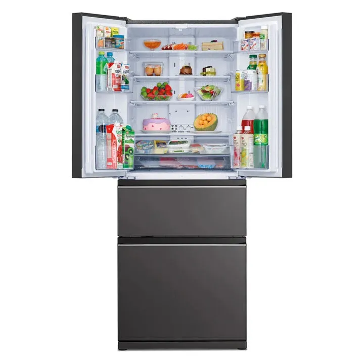 Mitsubishi Electric MR-LX55EY-GDS-P/GBK-P/GWH-P 442L 4-Door Fridge
