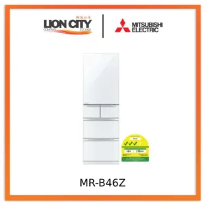 Mitsubishi MR-B46Z 366l 5-Door Fridge (3 Ticks)