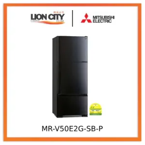 Mitsubishi MR-V50E2G-SB-P 3 Door Fridge