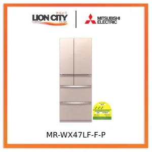Mitsubishi MR-WX47LF-F-P 6-Door Refrigerator (371L)