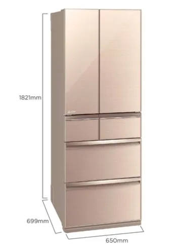 Mitsubishi MR-WX47LF-F-P 6-Door Refrigerator (371L)