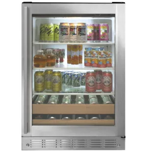 Monogram ZDBR240NBS Monogram Stainless Steel Beverage Center