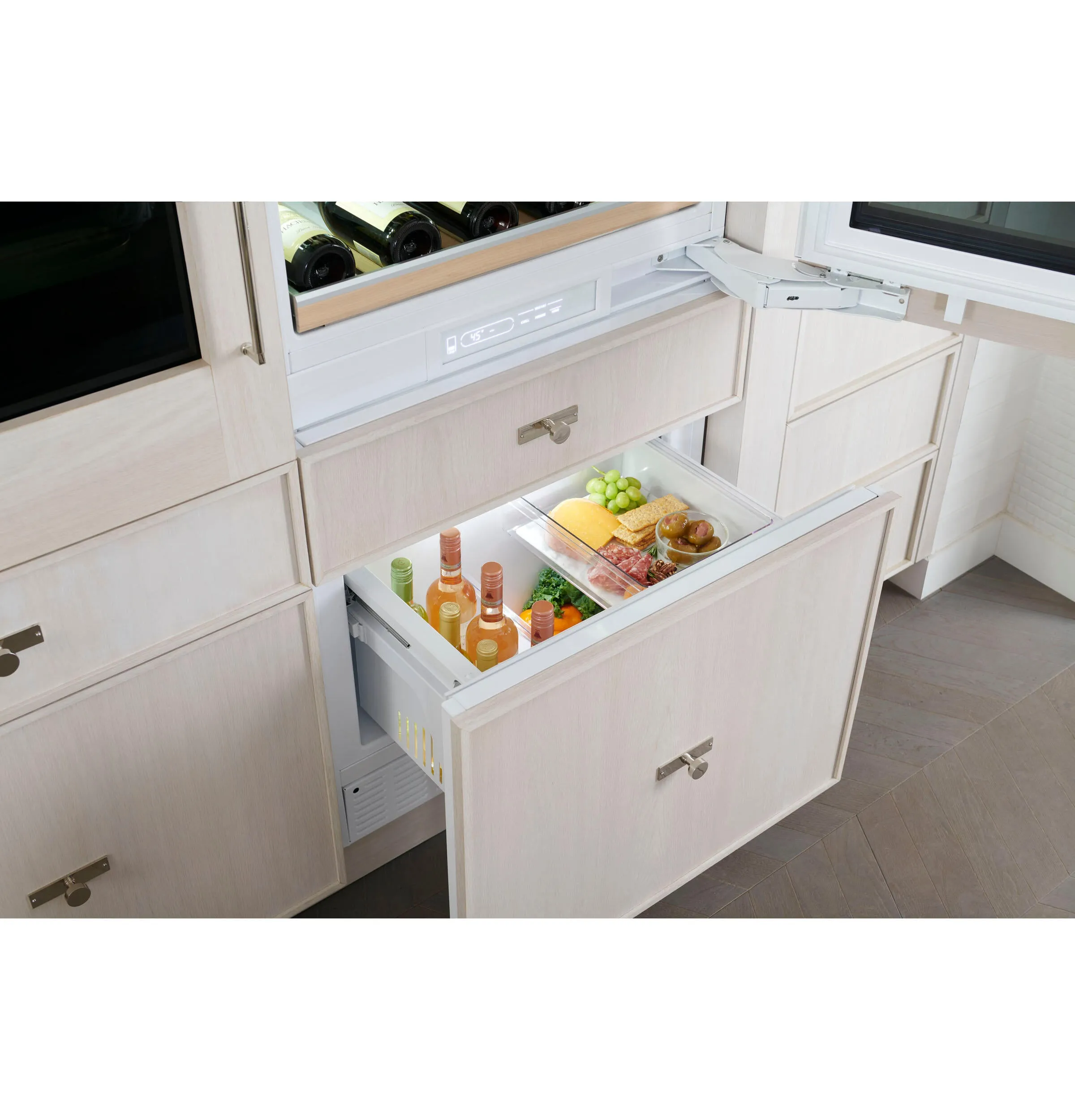 Monogram ZIC303NPPII Monogram 30" Integrated Customizable Refrigerator (For Single Or Dual Installation)