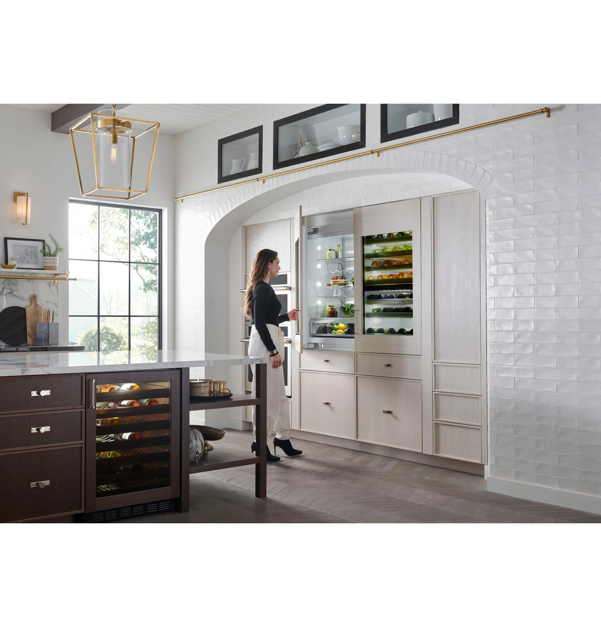 Monogram ZIC303NPPII Monogram 30" Integrated Customizable Refrigerator (For Single Or Dual Installation)