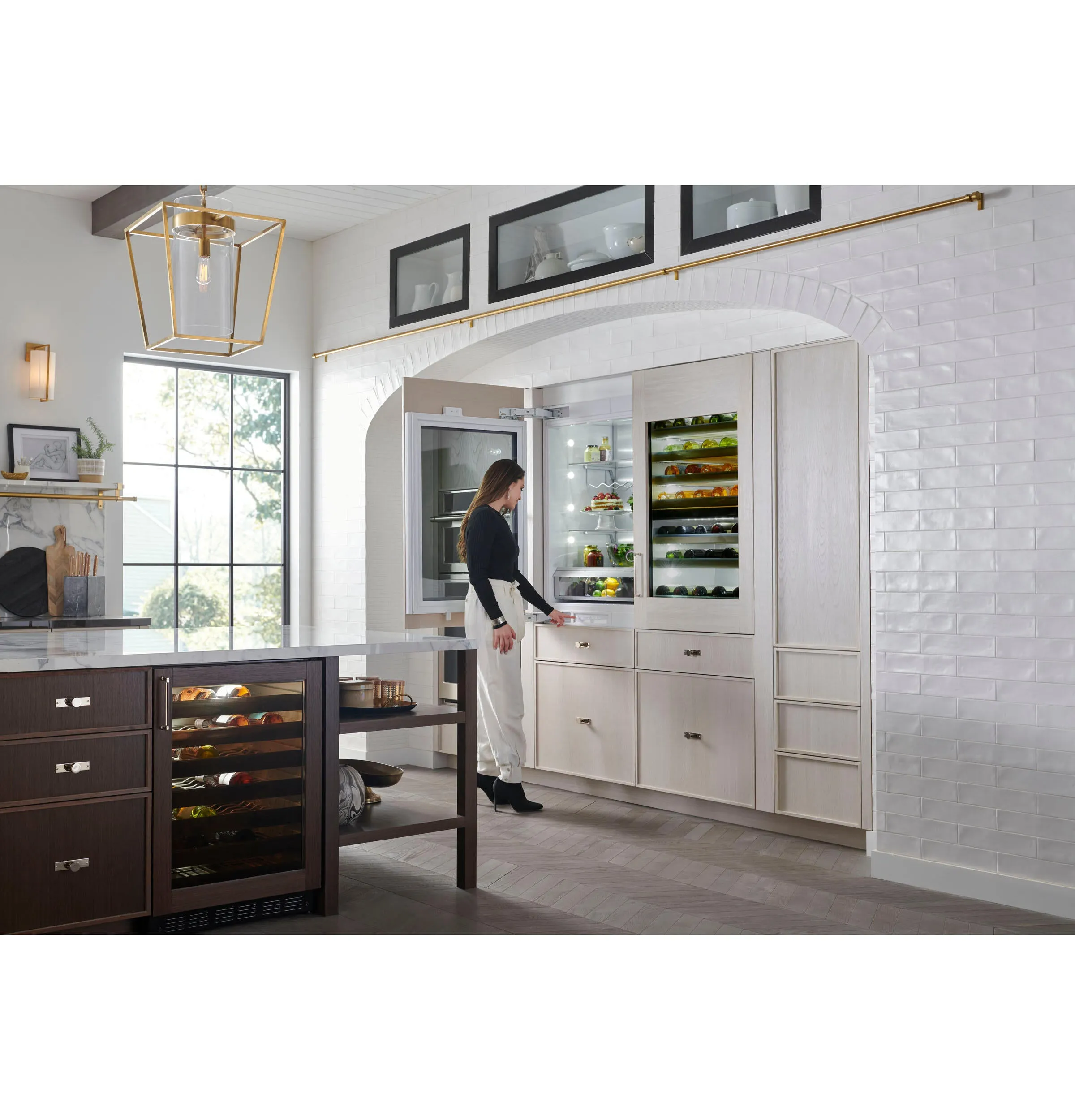 Monogram ZIC303NPPII Monogram 30" Integrated Customizable Refrigerator (For Single Or Dual Installation)