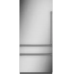 Monogram ZIC363IPVLH Monogram 36" Integrated Bottom-Freezer Refrigerator