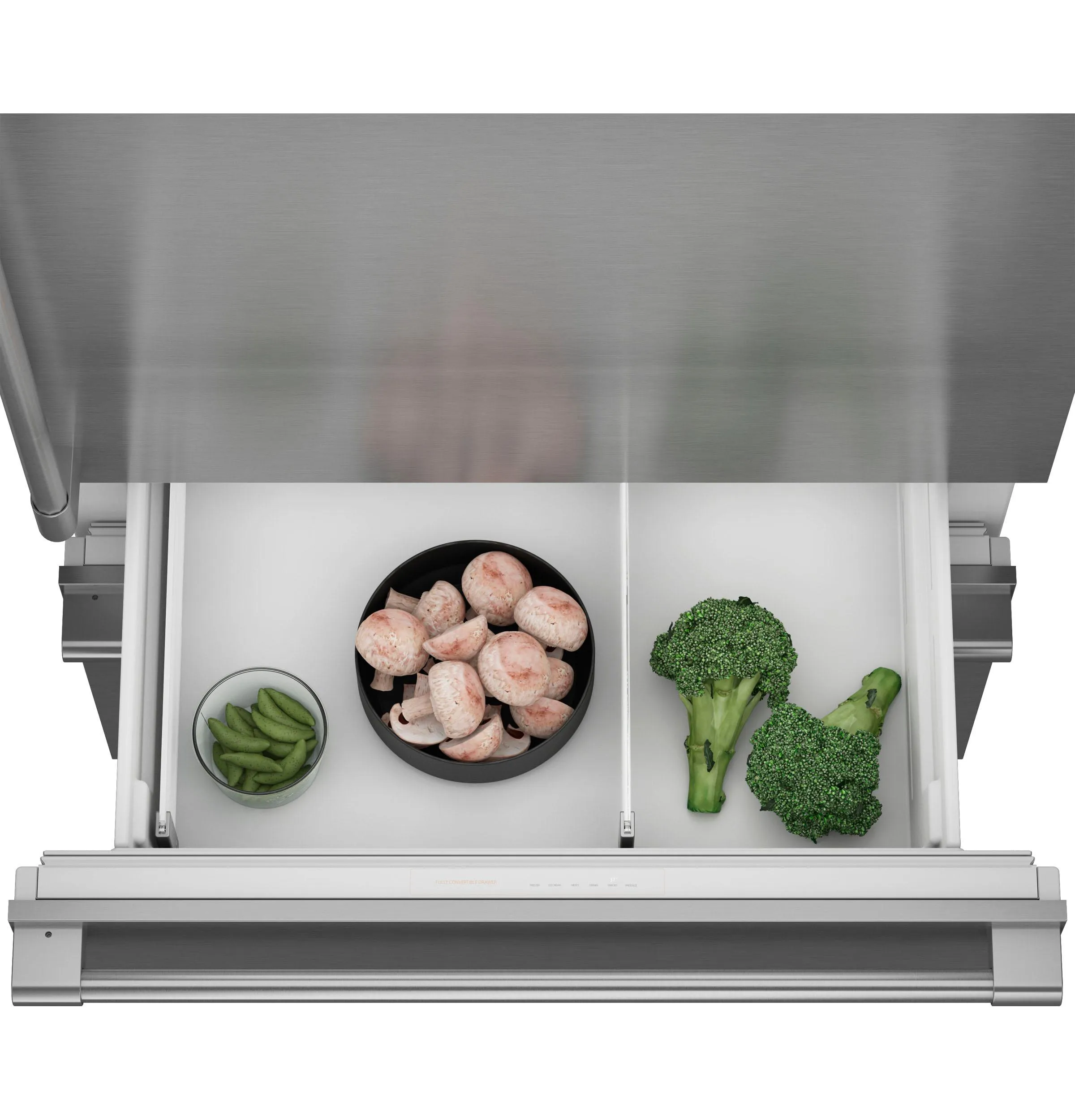 Monogram ZIC363NBVRH Monogram 36" Integrated Bottom-Freezer Refrigerator