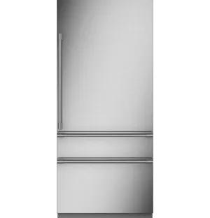 Monogram ZIC363NBVRH Monogram 36" Integrated Bottom-Freezer Refrigerator