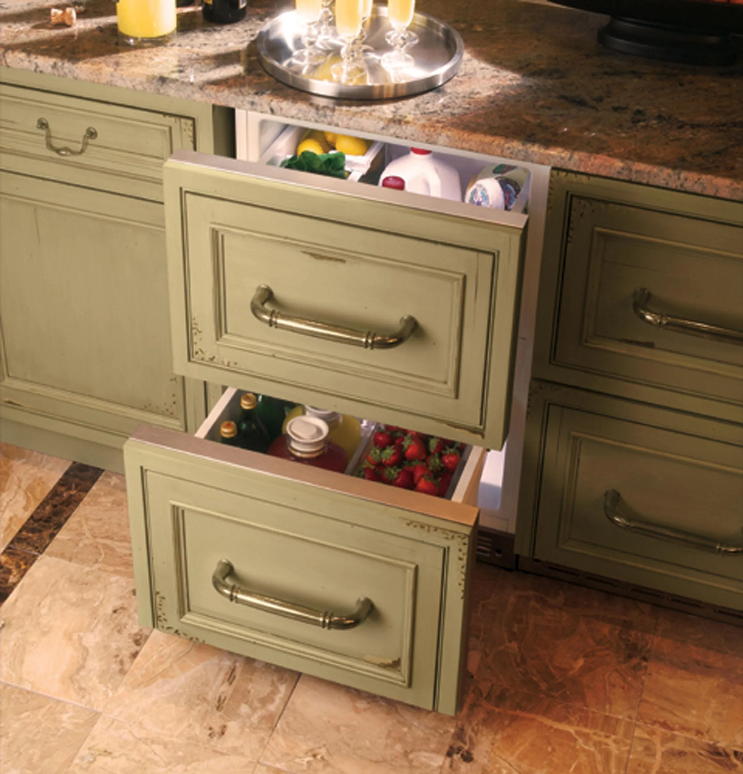 Monogram ZIDI240HII Monogram Double-Drawer Refrigerator Module