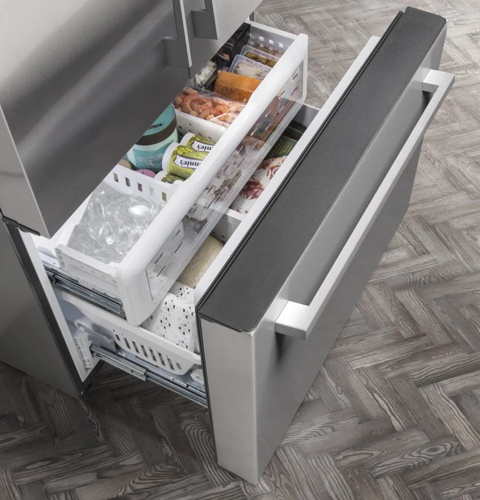 Monogram ZIPS360NNSS Monogram 36" Built-In French-Door Refrigerator