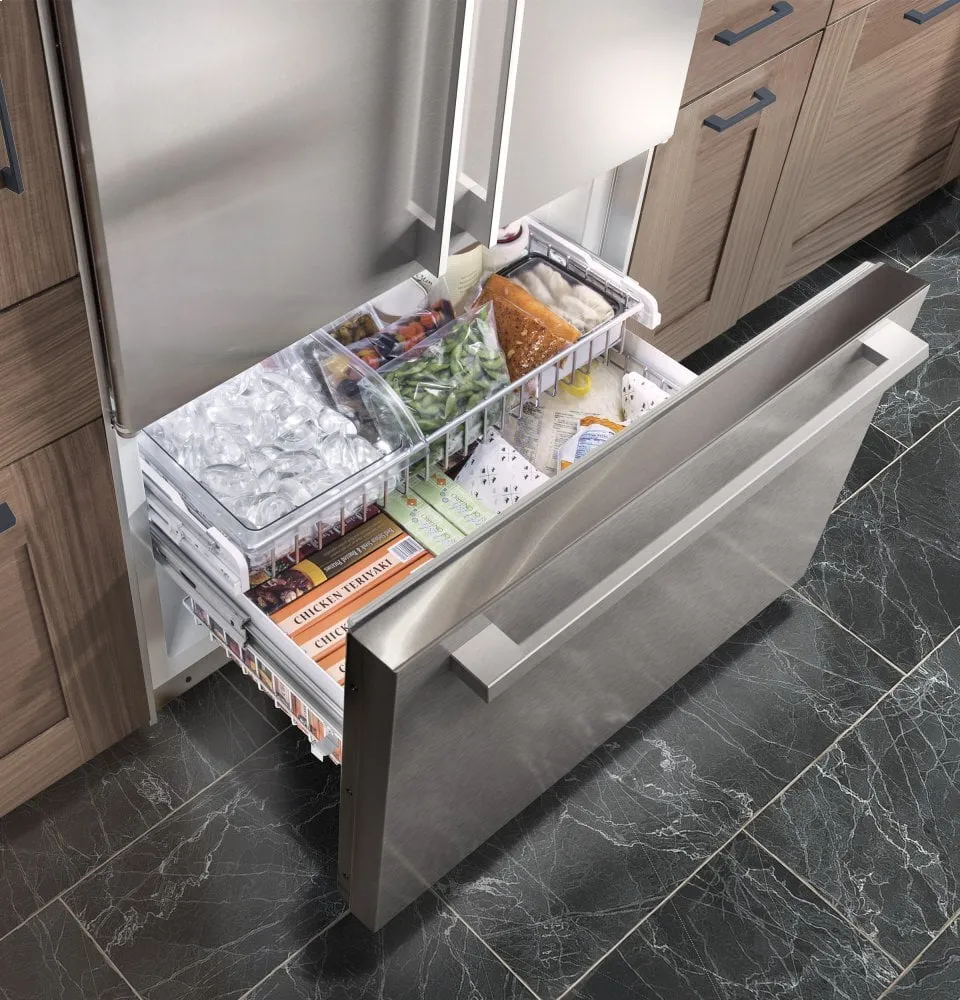 Monogram ZIPS360NNSS Monogram 36" Built-In French-Door Refrigerator