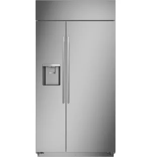 Monogram ZISS420DNSS Monogram 42" Smart Built-In Side-By-Side Refrigerator With Dispenser