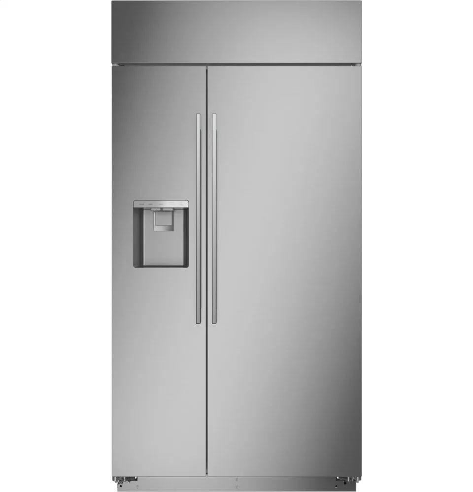 Monogram ZISS420DNSS Monogram 42" Smart Built-In Side-By-Side Refrigerator With Dispenser