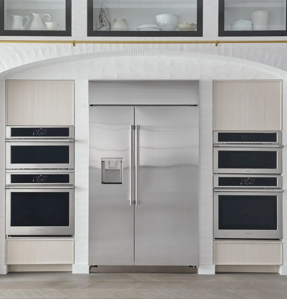 Monogram ZISS480DNSS Monogram 48" Smart Built-In Side-By-Side Refrigerator With Dispenser