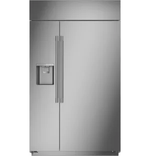 Monogram ZISS480DNSS Monogram 48" Smart Built-In Side-By-Side Refrigerator With Dispenser